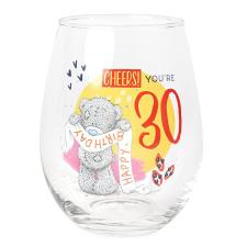 30th Birthday Me to You Bear Boxed Stemless Glass Image Preview